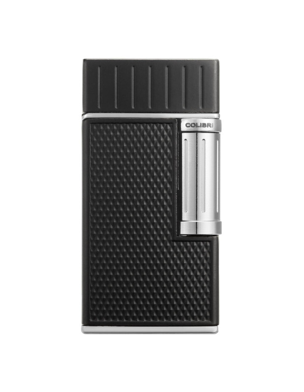 COLIBRI JULIUS LIGHTER-BLACK CHROME 