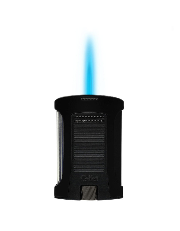 COLIBRI DAYTONA LIGHTER SINGLE JET-BLACK+BLACK 
