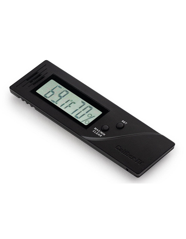 Cigar Oasis Caliber IV Slim Digital Hygrometer