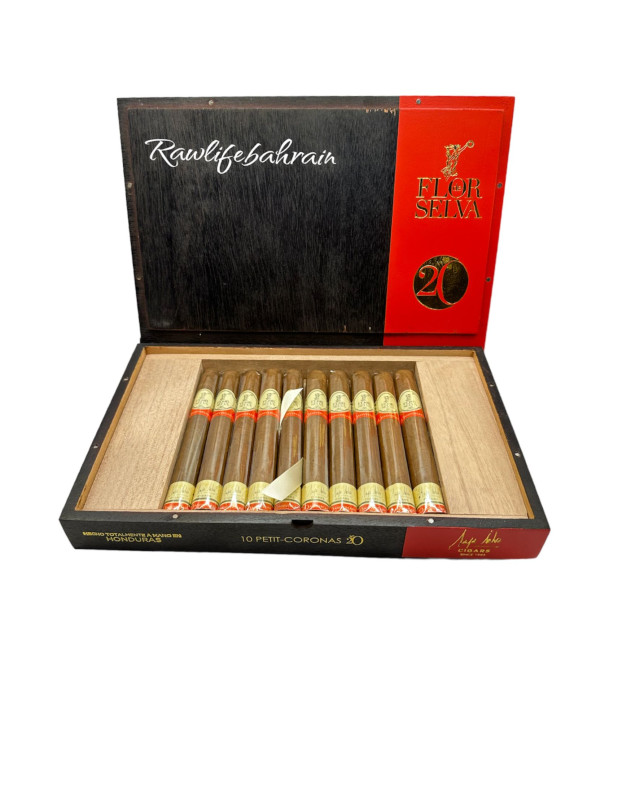 FLOR DE SELVA 20TH ANNIVERSARY PETIT CORONA 5.5 X 42 