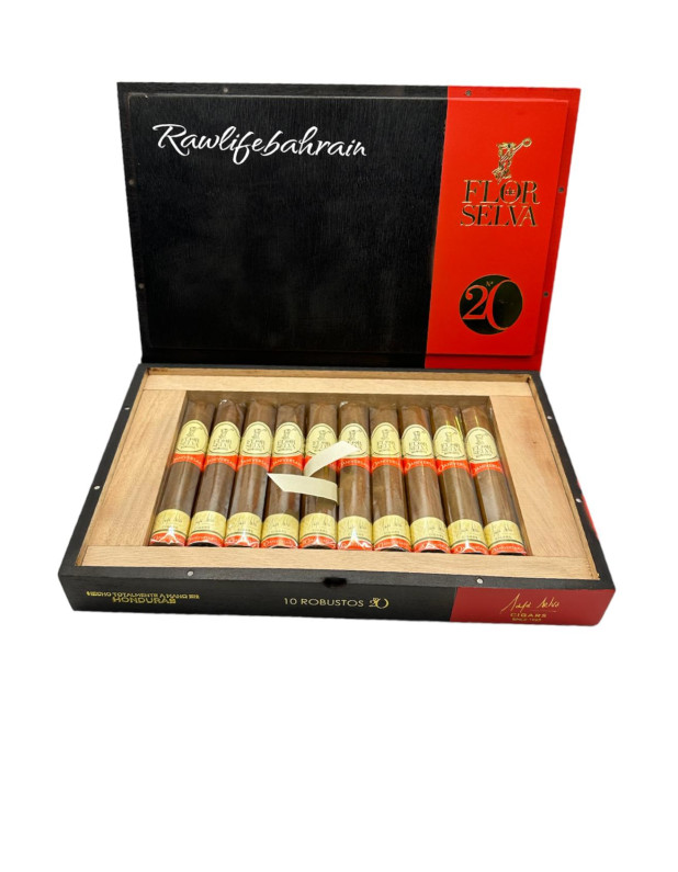 FLOR DE SELVA 20TH ANNIVERSARY ROBUSTO 4.75 X 50