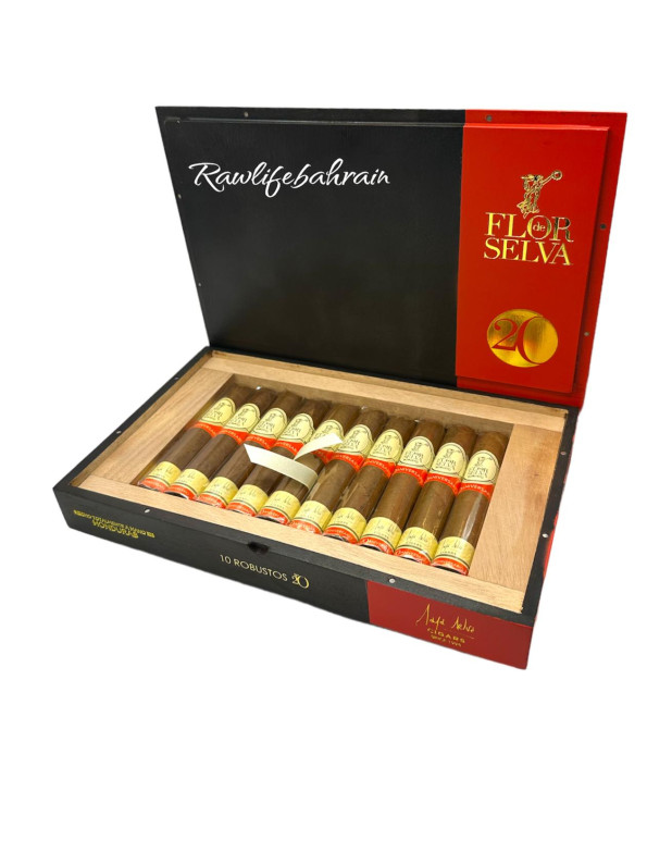 FLOR DE SELVA 20TH ANNIVERSARY ROBUSTO 4.75 X 50