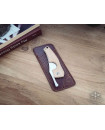 LE PETIT cigar cutter Vintage Racing leather sheath