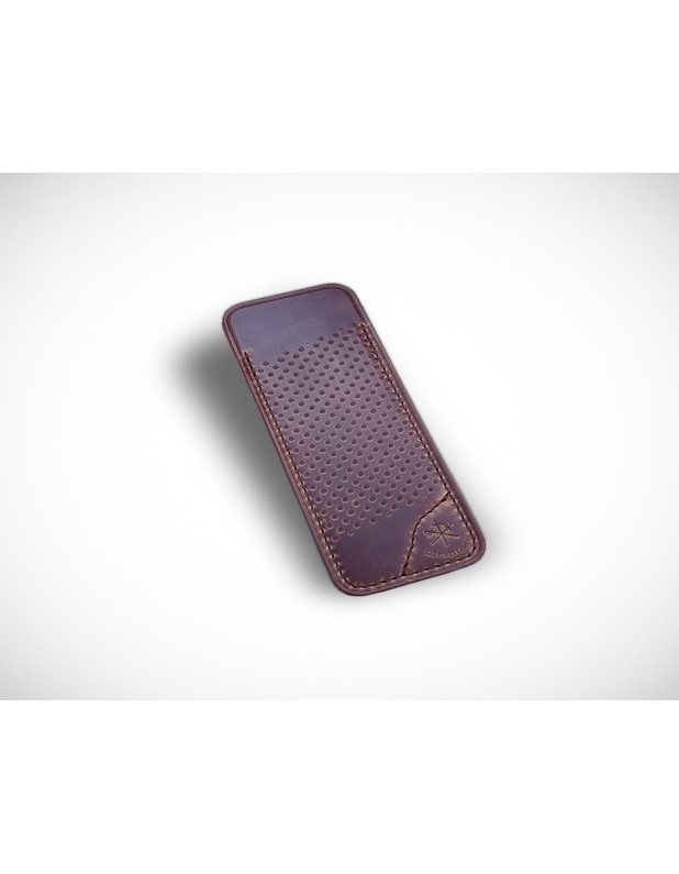 LE PETIT cigar cutter Vintage Racing leather sheath