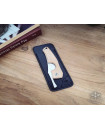 LE PETIT cigar cutter Black leather sheath