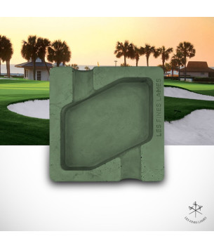 Concrete Ashtray DYAD - Green