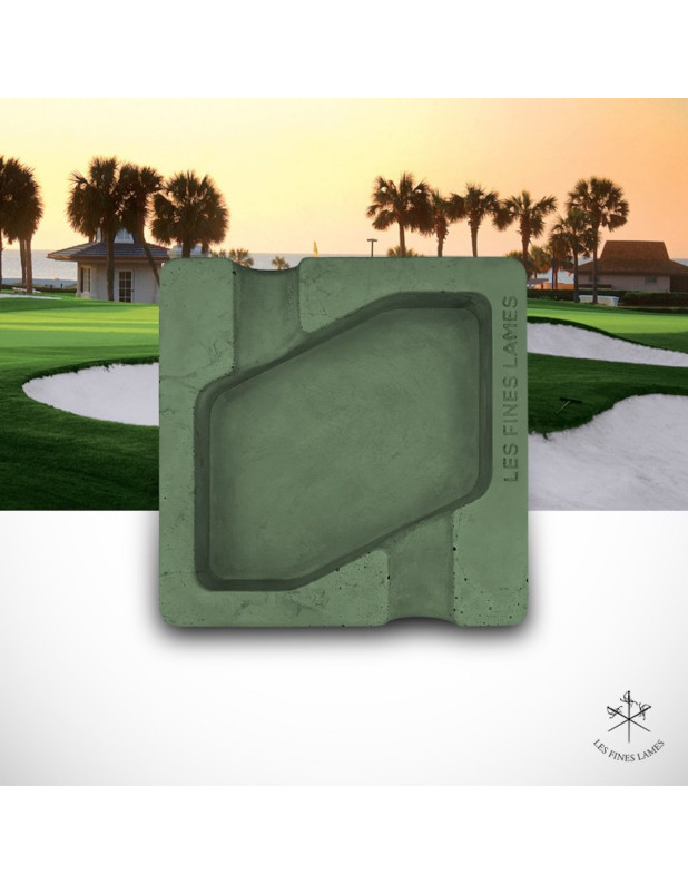 Concrete Ashtray DYAD - Green