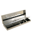 Raw steel paper tin for king size slim + Tips