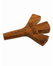Raw Trident Wooden Cigarette Holder