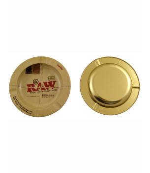 Raw Metal Ashtray 
