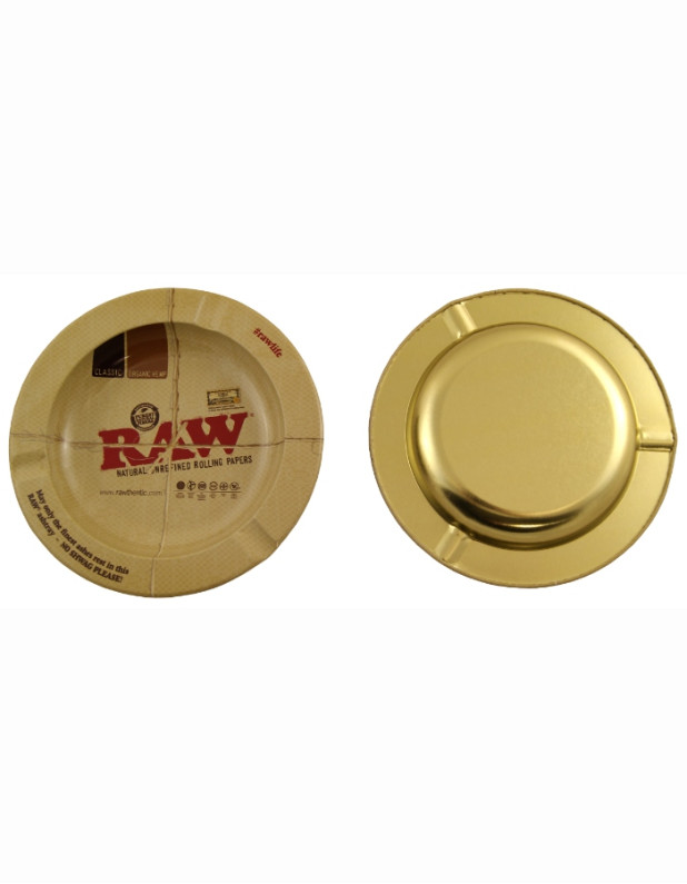 Raw Metal Ashtray 