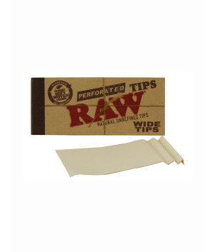 Raw tips wide - Hemp cotton