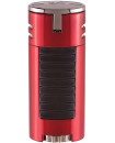 Diamond quad-jet flame wind resistant XIKAR Lighter RED 