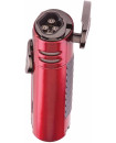 Diamond quad-jet flame wind resistant XIKAR Lighter RED 