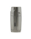 Elx double-jet flame wind resistant Lighter Gunmetal  