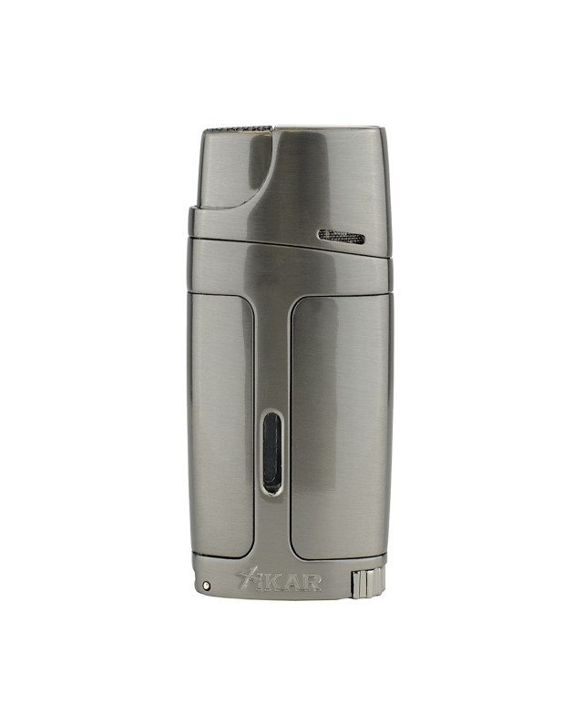 Elx double-jet flame wind resistant Lighter Gunmetal  