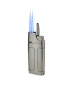 Elx double-jet flame wind resistant Lighter Gunmetal  