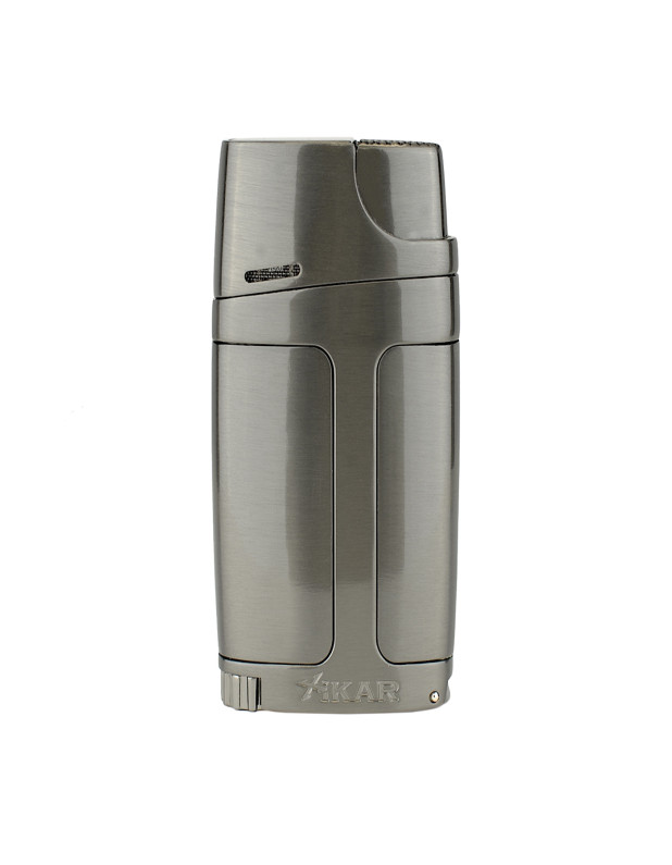 Elx double-jet flame wind resistant Lighter Gunmetal  