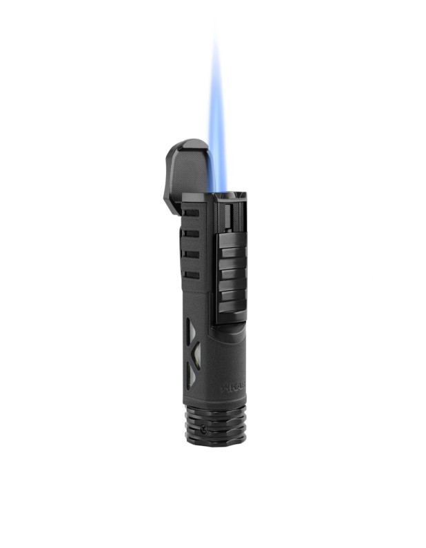 Tactical single oversized single-jet flame Lighter Black 