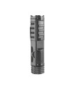 Tactical single oversized single-jet flame Lighter Gunmetal