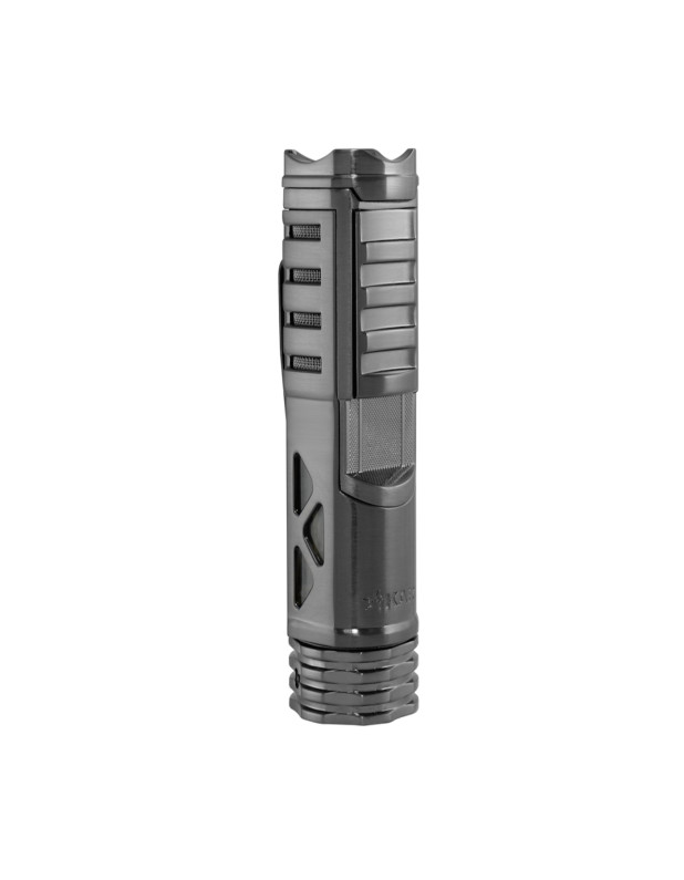 Tactical single oversized single-jet flame Lighter Gunmetal