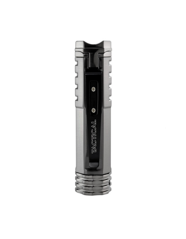 Tactical single oversized single-jet flame Lighter Gunmetal