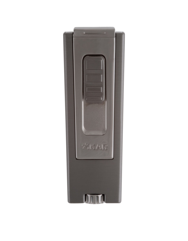Trezo in-line triple-jet flame wind resistant Lighter Gunmetal