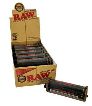 Raw Hemp plastic adjustable roller 79mm