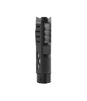 Tactical single oversized single-jet flame Lighter Black 